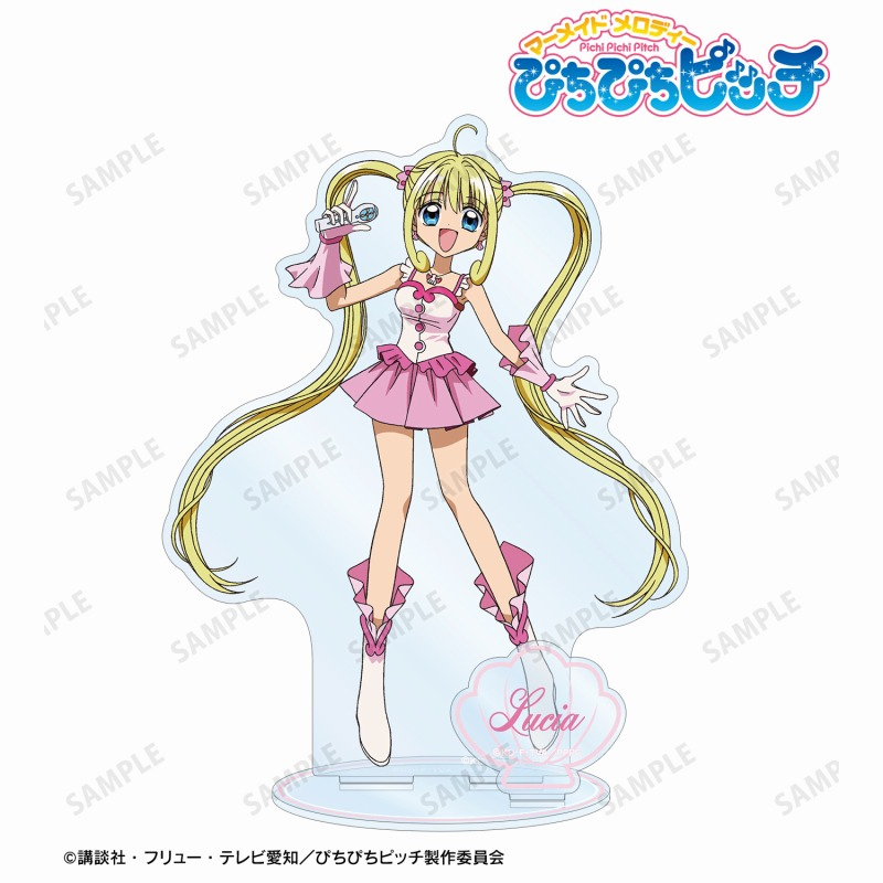 アニメ「ぴちぴちピッチ」 七海 るちあ パーツ付きBIGアクリルスタンド 画像 2 | AniSmile