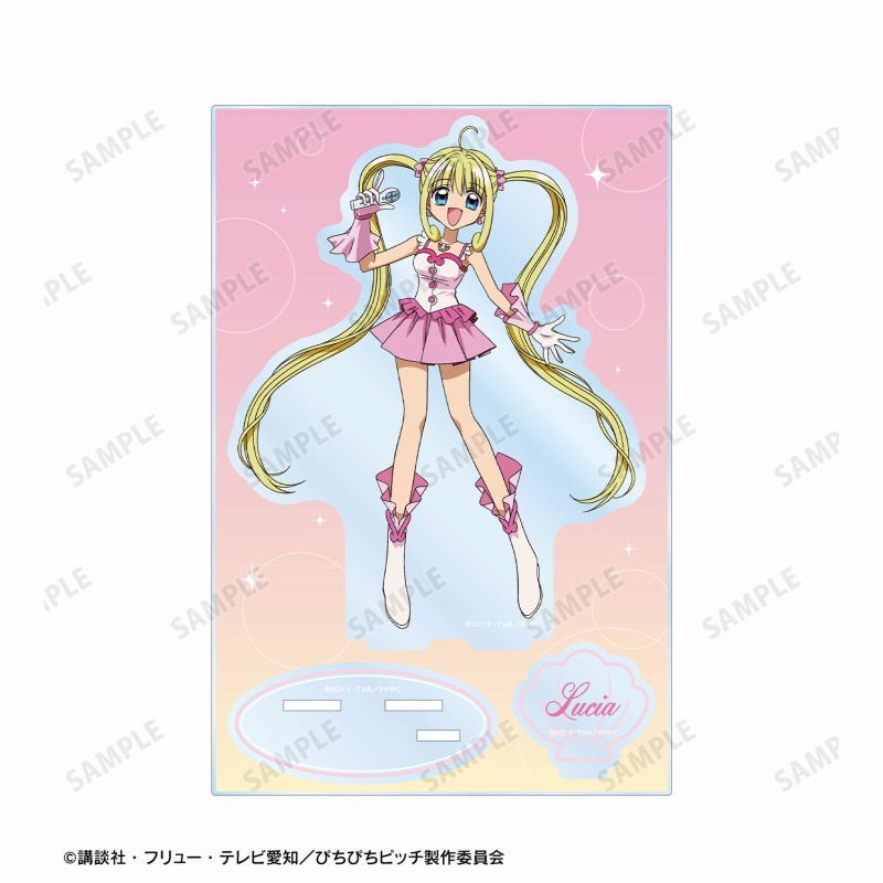 アニメ「ぴちぴちピッチ」 七海 るちあ パーツ付きBIGアクリルスタンド 画像 3 | AniSmile
