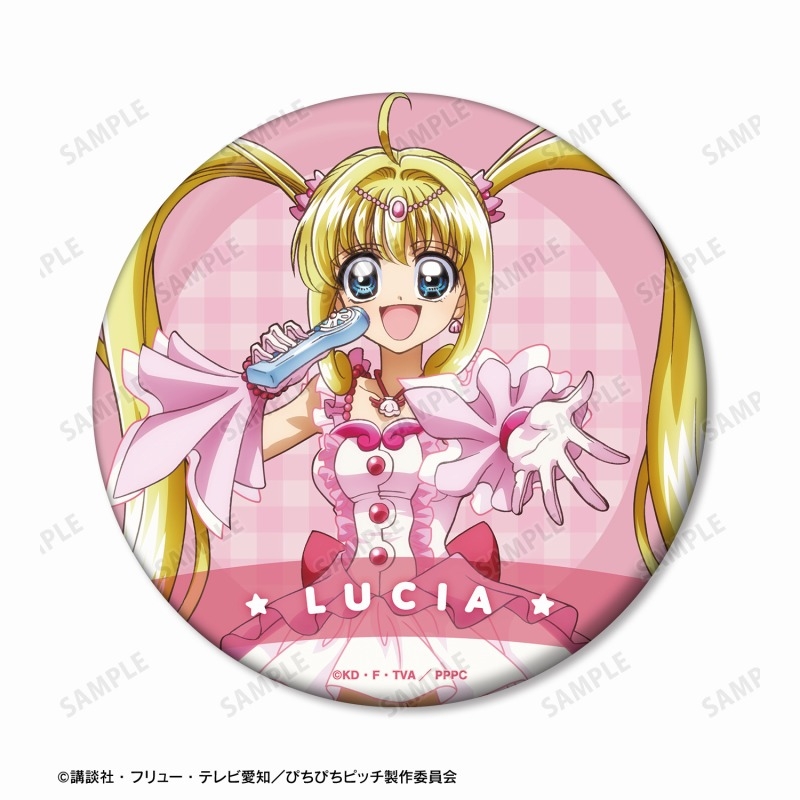 アニメ「ぴちぴちピッチ」 描き下ろしイラスト 七海 るちあ 20th Anniversary ver. 缶ミラー 画像 3 | AniSmile