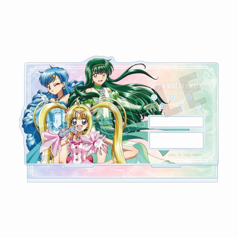 アニメ「ぴちぴちピッチ」 描き下ろしイラスト 20th Anniversary ver. アクリルアクセサリースタンド - 公式商品画像 | AniSmile