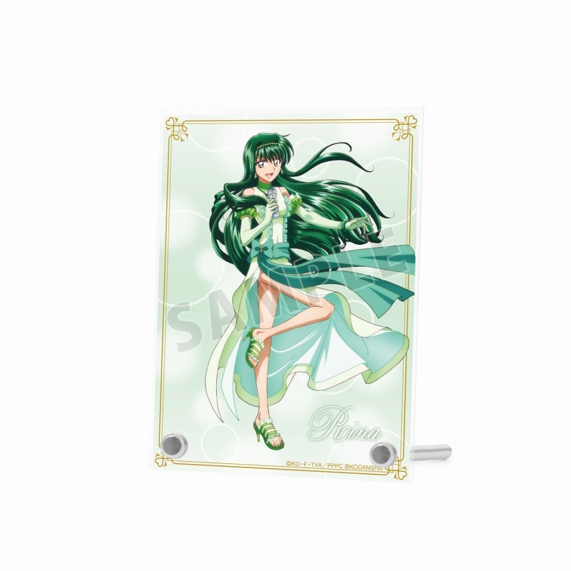 アニメ「ぴちぴちピッチ」 描き下ろしイラスト 洞院 リナ 20th Anniversary ver. A6アクリルパネル - 公式商品画像 | AniSmile