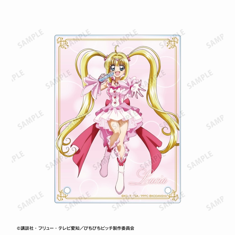 アニメ「ぴちぴちピッチ」 描き下ろしイラスト 七海 るちあ 20th Anniversary ver. A6アクリルパネル 画像 4 | AniSmile