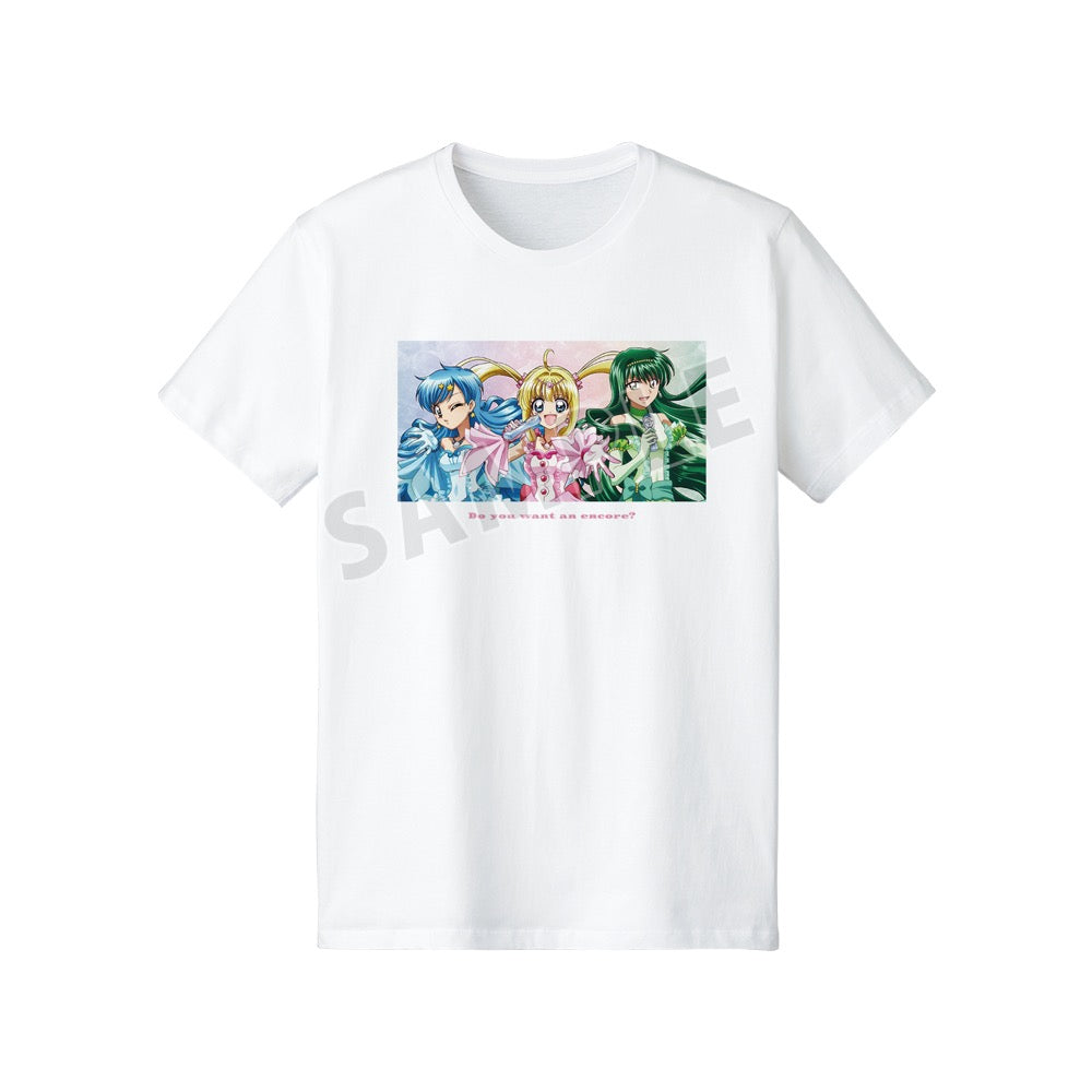 アニメ「ぴちぴちピッチ」 描き下ろしイラスト 20th Anniversary ver. Tシャツメンズ(サイズ/S) - 公式商品画像 | AniSmile