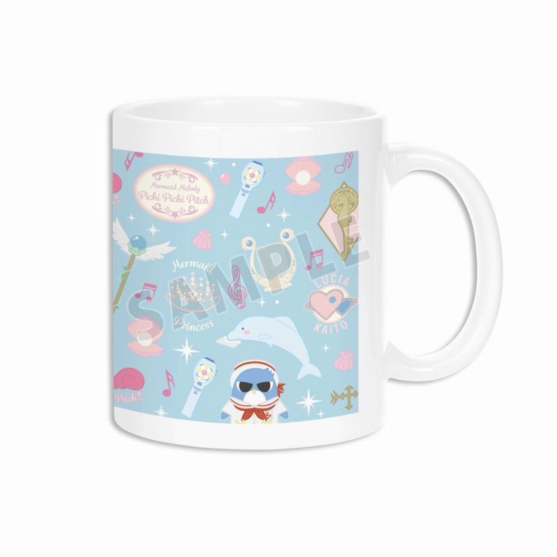 ぴちぴちピッチ モチーフ柄 マグカップ - 公式商品画像 | AniSmile