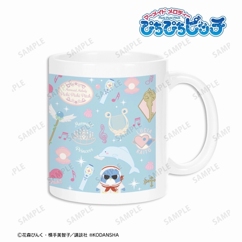 ぴちぴちピッチ モチーフ柄 マグカップ 画像 2 | AniSmile