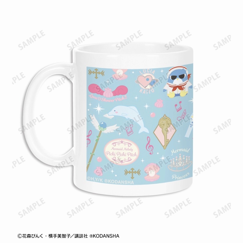 ぴちぴちピッチ モチーフ柄 マグカップ 画像 3 | AniSmile