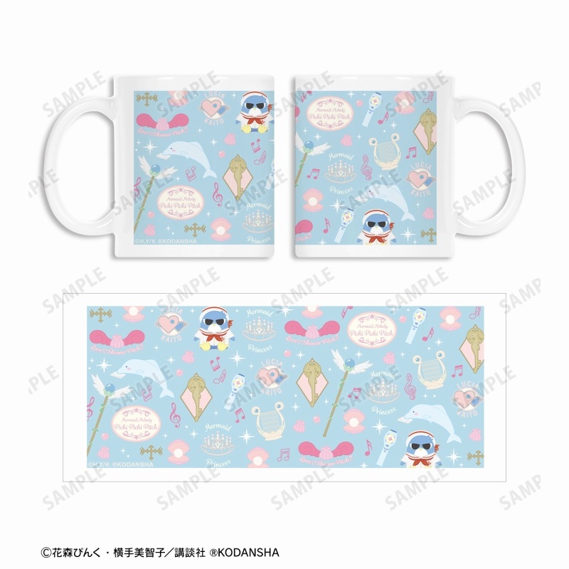 ぴちぴちピッチ モチーフ柄 マグカップ 画像 4 | AniSmile