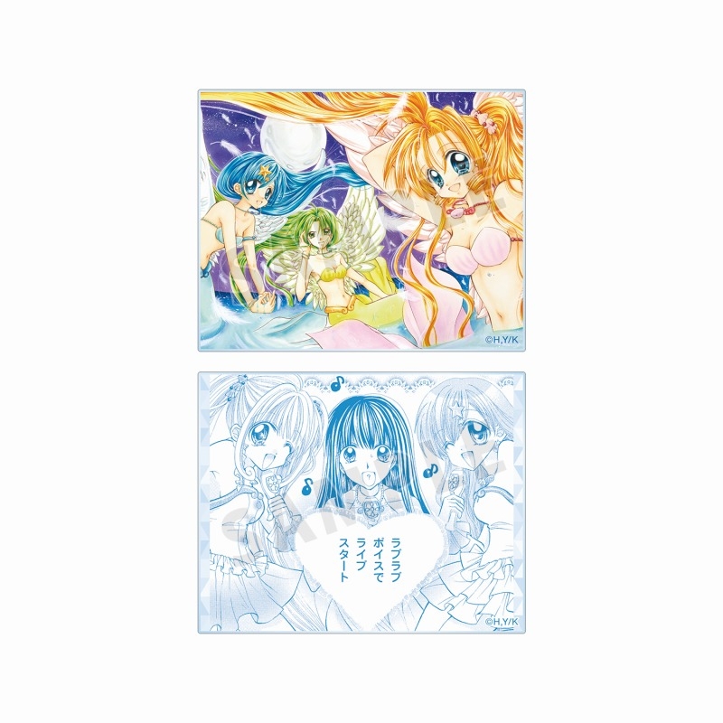 ぴちぴちピッチ 七海 るちあ&宝生 波音&洞院 リナ アクリルカード2枚セット - 公式商品画像 | AniSmile