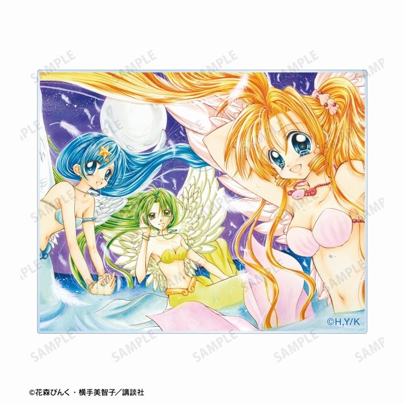 ぴちぴちピッチ 七海 るちあ&宝生 波音&洞院 リナ アクリルカード2枚セット 画像 3 | AniSmile