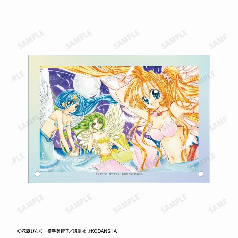 ぴちぴちピッチ 七海 るちあ&宝生 波音&洞院 リナ A5アクリルパネル ver.B 画像 4 | AniSmile