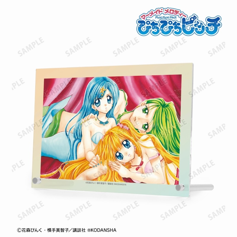 ぴちぴちピッチ 七海 るちあ&宝生 波音&洞院 リナ A5アクリルパネル ver.A 画像 2 | AniSmile