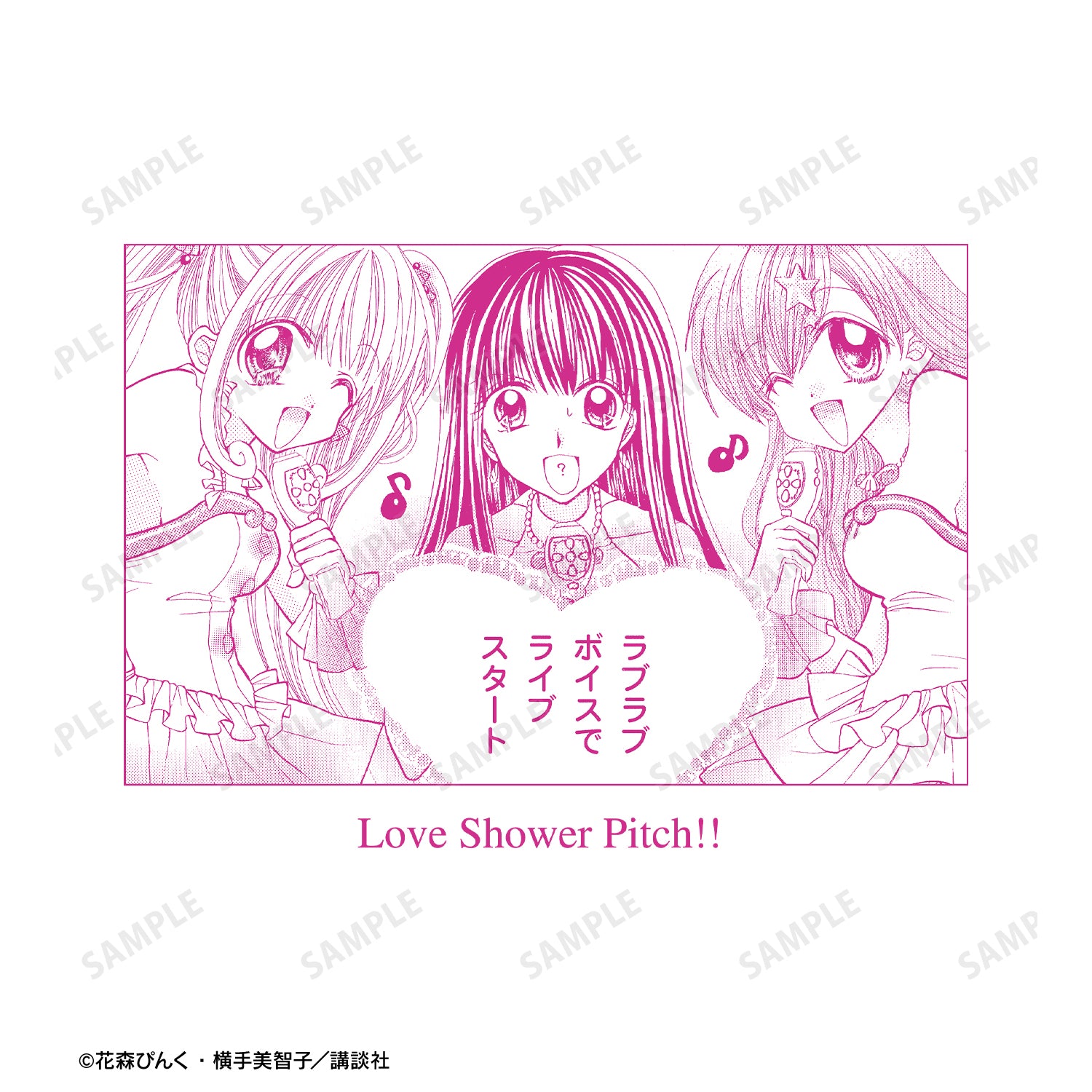 ぴちぴちピッチ 七海 るちあ&宝生 波音&洞院 リナ 原作コマ Tシャツレディース(サイズ/M) 画像 3 | AniSmile