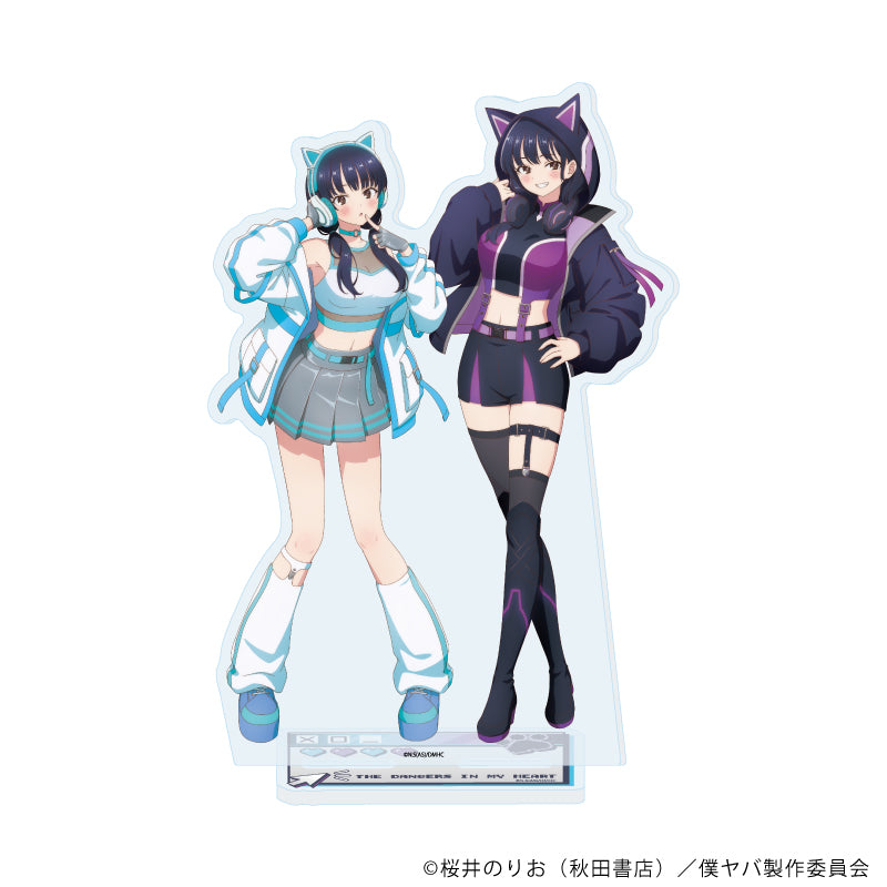 BIGアクリルスタンド「TVアニメ『僕の心のヤバイやつ』」01/山田杏奈 サイバーネオンver.(描き下ろしイラスト) - 公式商品画像 | AniSmile