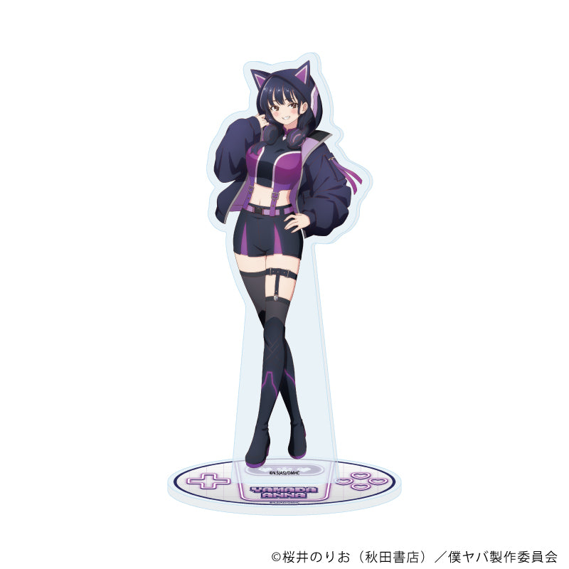 アクリルスタンド「TVアニメ『僕の心のヤバイやつ』」08/山田杏奈 サイバーネオンver. B(描き下ろしイラスト) - 公式商品画像 | AniSmile