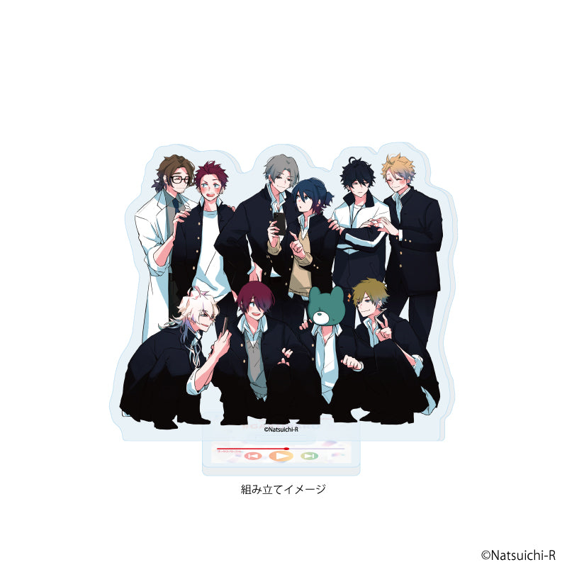 アクリルスタンドプレート「虚無男」01/集合デザインA(公式イラスト) 画像 2 | AniSmile