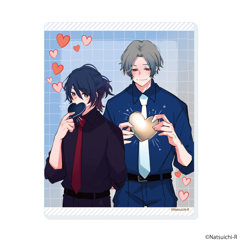 アクリルカード「虚無男」04/月野瞬&柳田一貴(公式イラスト) - 公式商品画像 | AniSmile