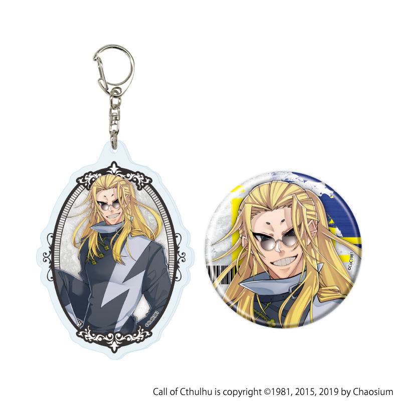 アクリルキーホルダー&缶バッジセット「レプリカントの葬列」01/黄杜(公式イラスト) - 公式商品画像 | AniSmile
