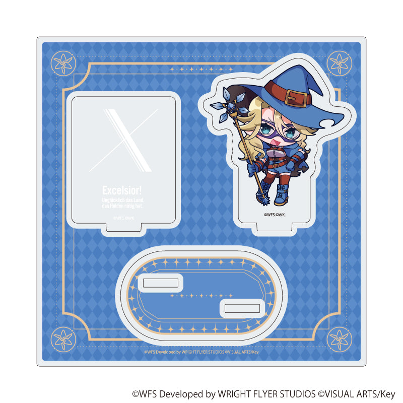 アクリルスタンドプレート「ヘブンバーンズレッド」08/キャロル・リーパー(ミニキャライラスト) - 公式商品画像 | AniSmile