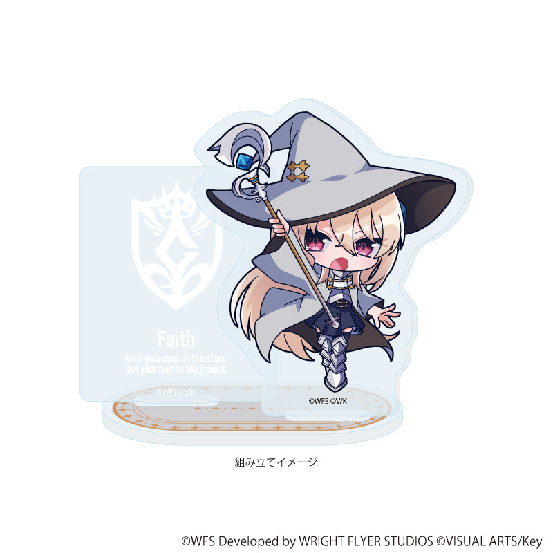 アクリルスタンドプレート「ヘブンバーンズレッド」04/白河ユイナ(ミニキャライラスト) 画像 2 | AniSmile