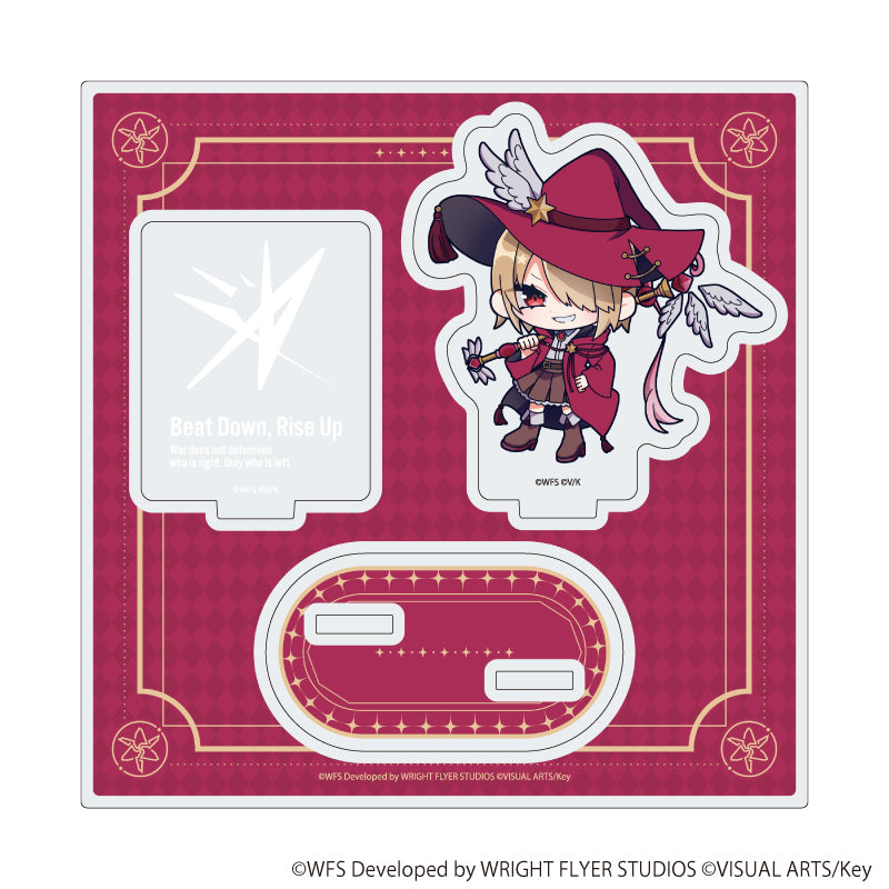 アクリルスタンドプレート「ヘブンバーンズレッド」01/茅森月歌(ミニキャライラスト) - 公式商品画像 | AniSmile