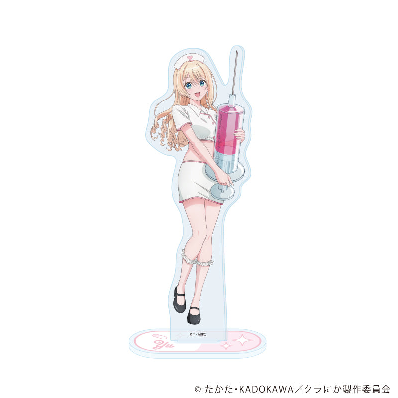 アクリルスタンド「クラスで2番目に可愛い女の子と友だちになった」02/天海 夕 ナースver.(描き下ろしイラスト) - 公式商品画像 | AniSmile