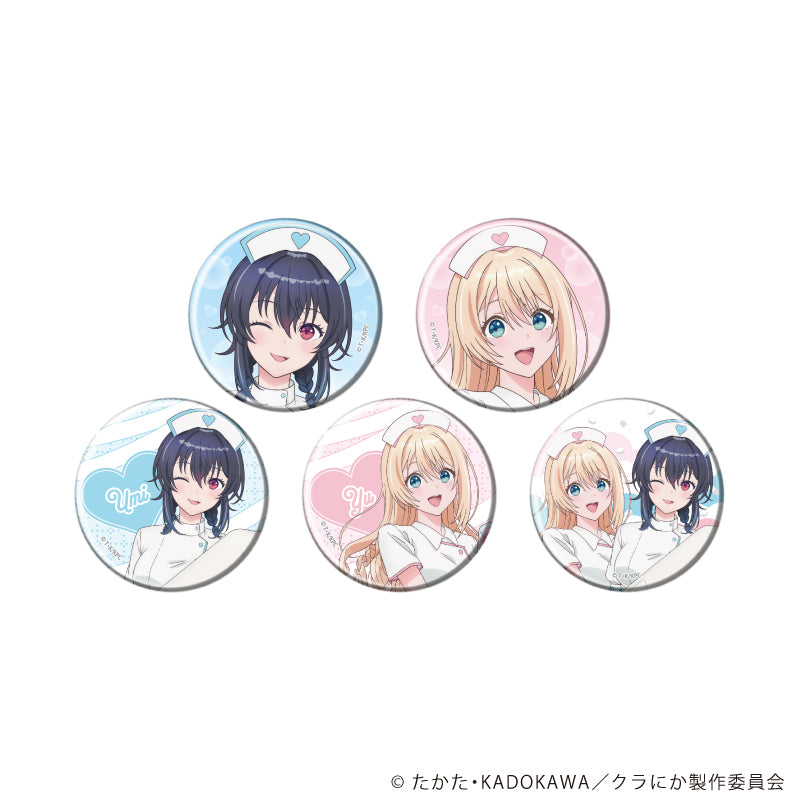 缶バッジ「クラスで2番目に可愛い女の子と友だちになった」01/ナースver. ブラインド(全5種)(描き下ろしイラスト) - 公式商品画像 | AniSmile