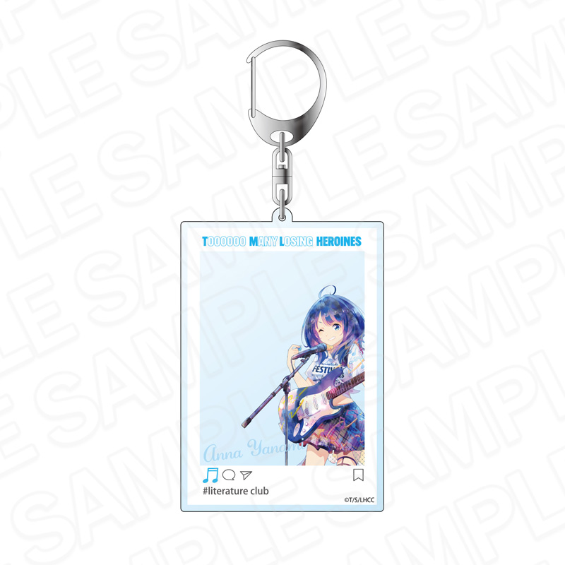 負けヒロインが多すぎる! SNS風アクリルキーホルダー PALE TONE series 八奈見杏菜 TSUWABUKI FES ver. - 公式商品画像 | AniSmile