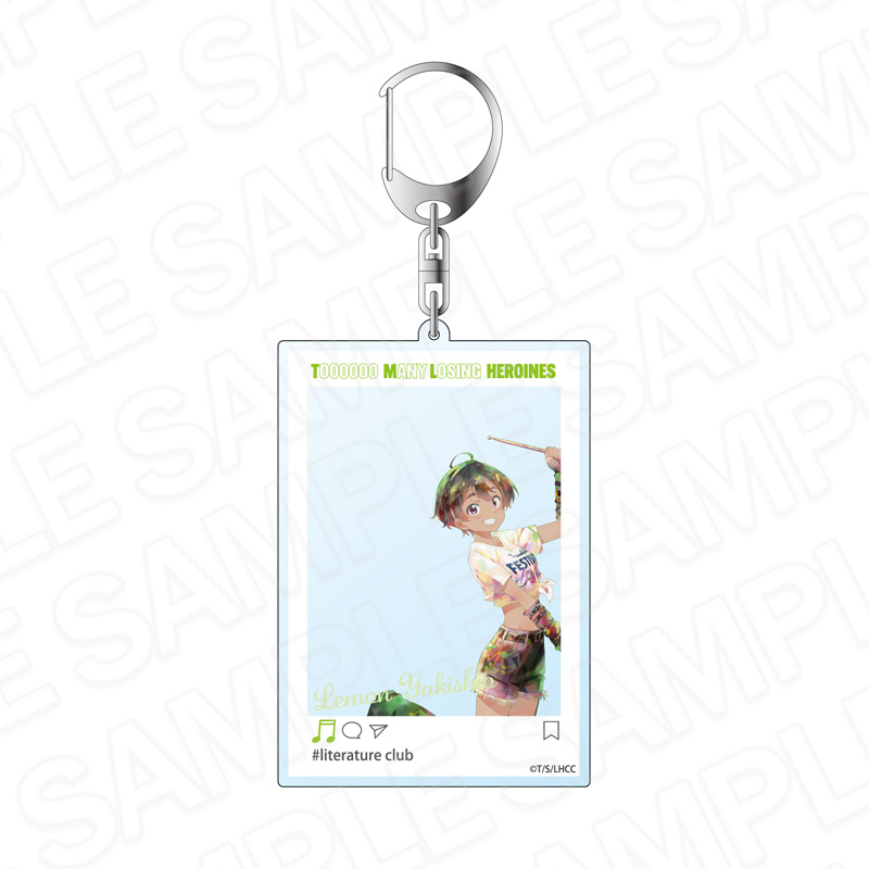 負けヒロインが多すぎる! SNS風アクリルキーホルダー PALE TONE series 焼塩檸檬 TSUWABUKI FES ver. - 公式商品画像 | AniSmile