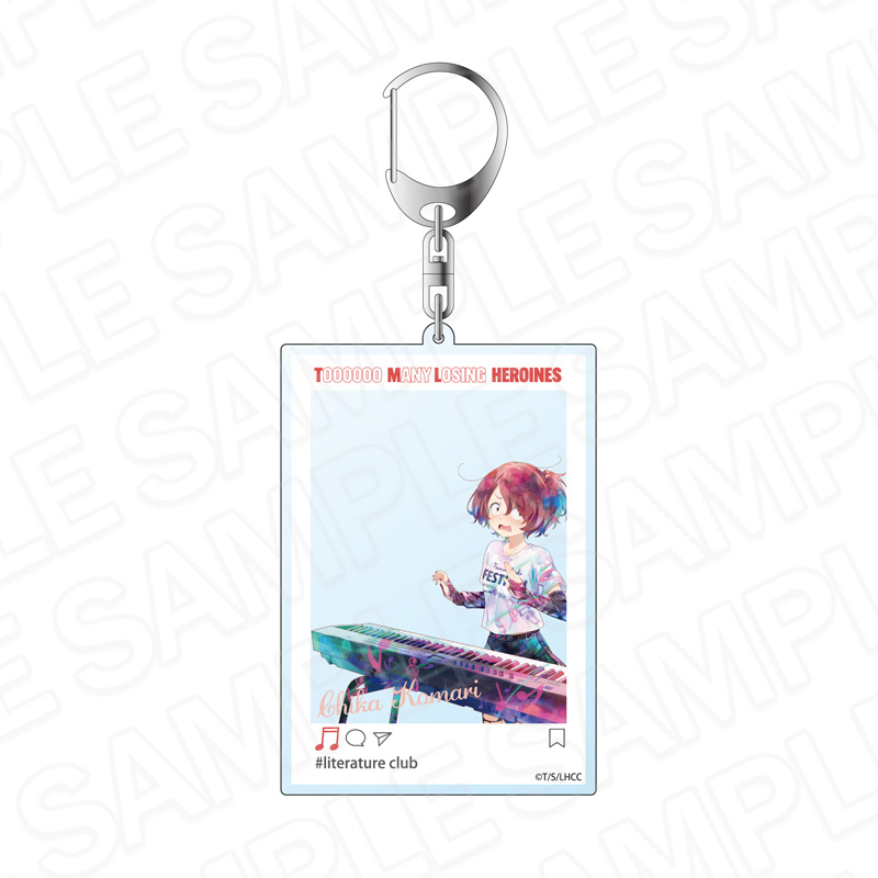 負けヒロインが多すぎる! SNS風アクリルキーホルダー PALE TONE series 小鞠知花 TSUWABUKI FES ver. - 公式商品画像 | AniSmile