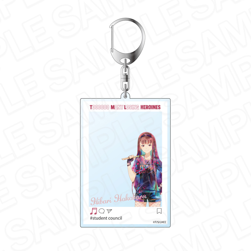 負けヒロインが多すぎる! SNS風アクリルキーホルダー PALE TONE series 放虎原ひばり TSUWABUKI FES ver. - 公式商品画像 | AniSmile
