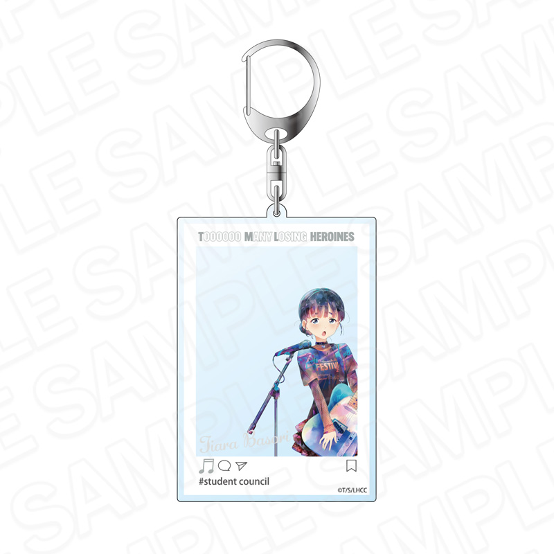 負けヒロインが多すぎる! SNS風アクリルキーホルダー PALE TONE series 馬剃天愛星 TSUWABUKI FES ver. - 公式商品画像 | AniSmile