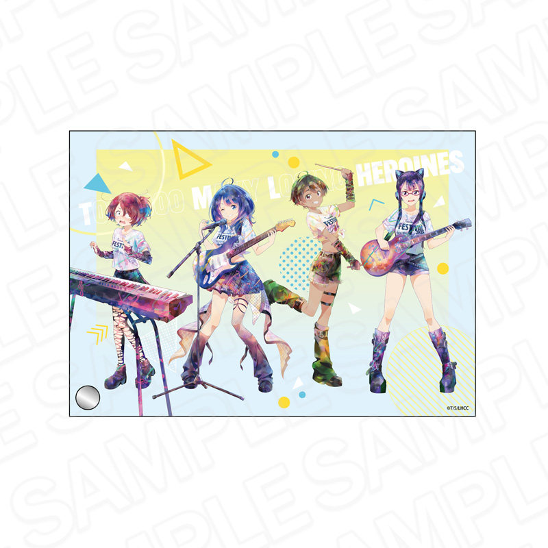 負けヒロインが多すぎる! ミニアクリルアート PALE TONE series 文芸部 TSUWABUKI FES ver. - 公式商品画像 | AniSmile