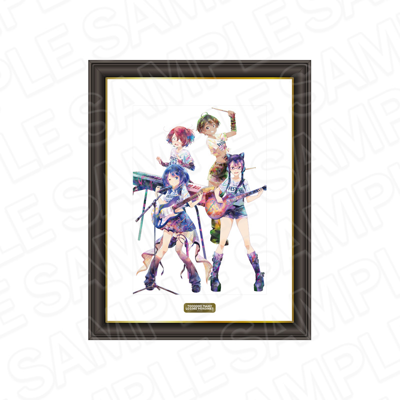 負けヒロインが多すぎる! メモリアルアート PALE TONE series 文芸部 TSUWABUKI FES ver. - 公式商品画像 | AniSmile