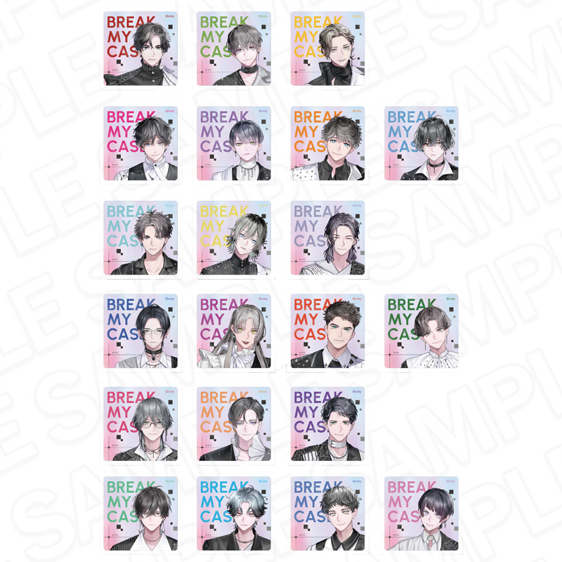 ブレイクマイケース トレーディングオーロラアクリルキューブ 2nd Anniversary - 公式商品画像 | AniSmile