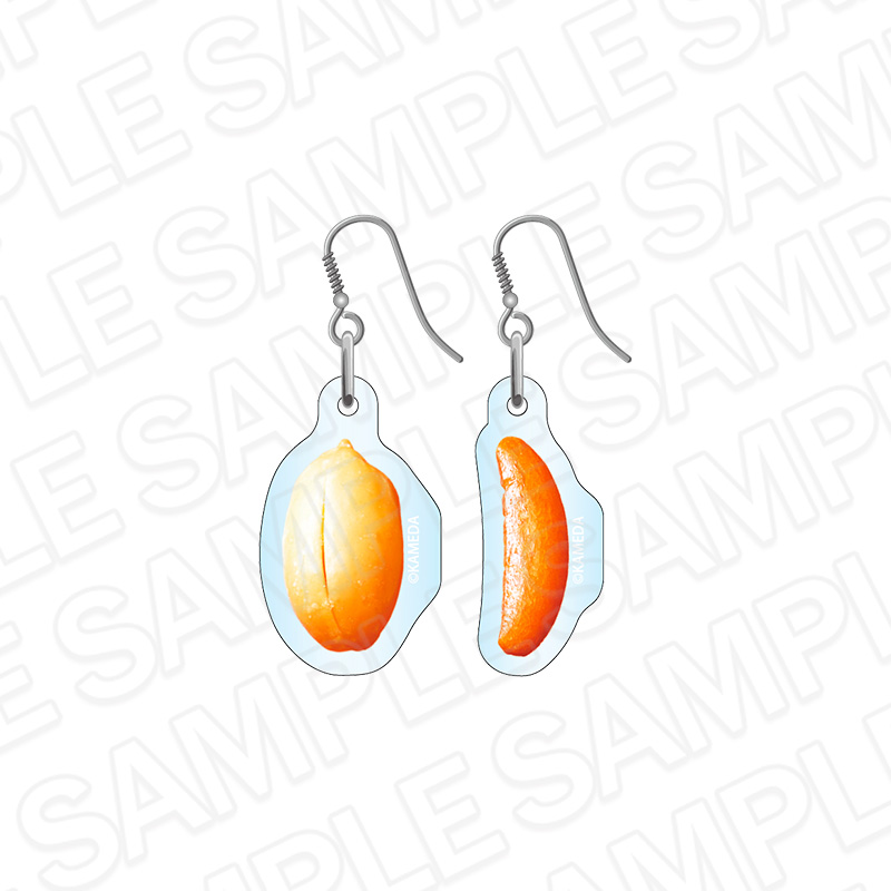 亀田の柿の種 カリッと決まる アクリルピアス - 公式商品画像 | AniSmile