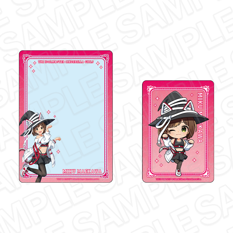 アイドルマスター シンデレラガールズ 硬質カードセット 前川みく サイバーウィッチ ver. - 公式商品画像 | AniSmile
