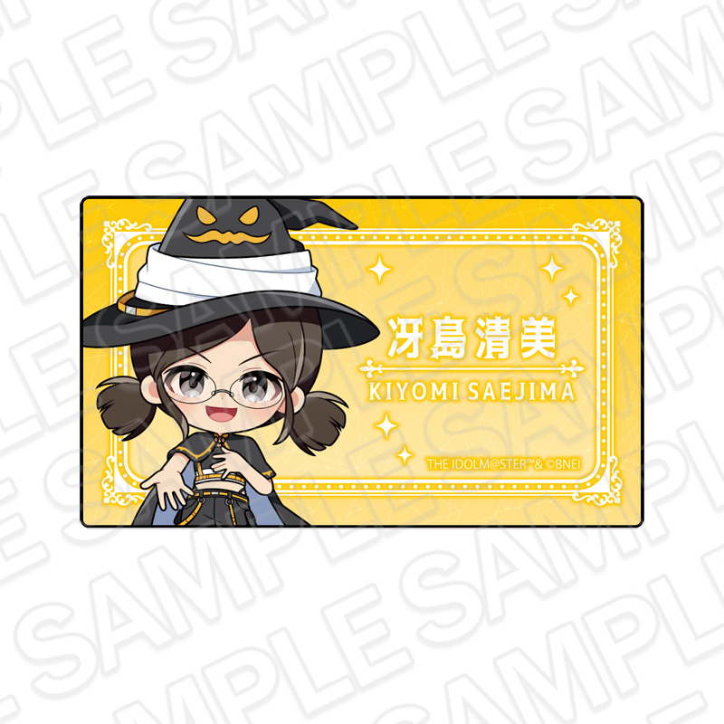 アイドルマスター シンデレラガールズ アクリルネームバッジ 冴島清美 サイバーウィッチ ミニキャラ ver. - 公式商品画像 | AniSmile