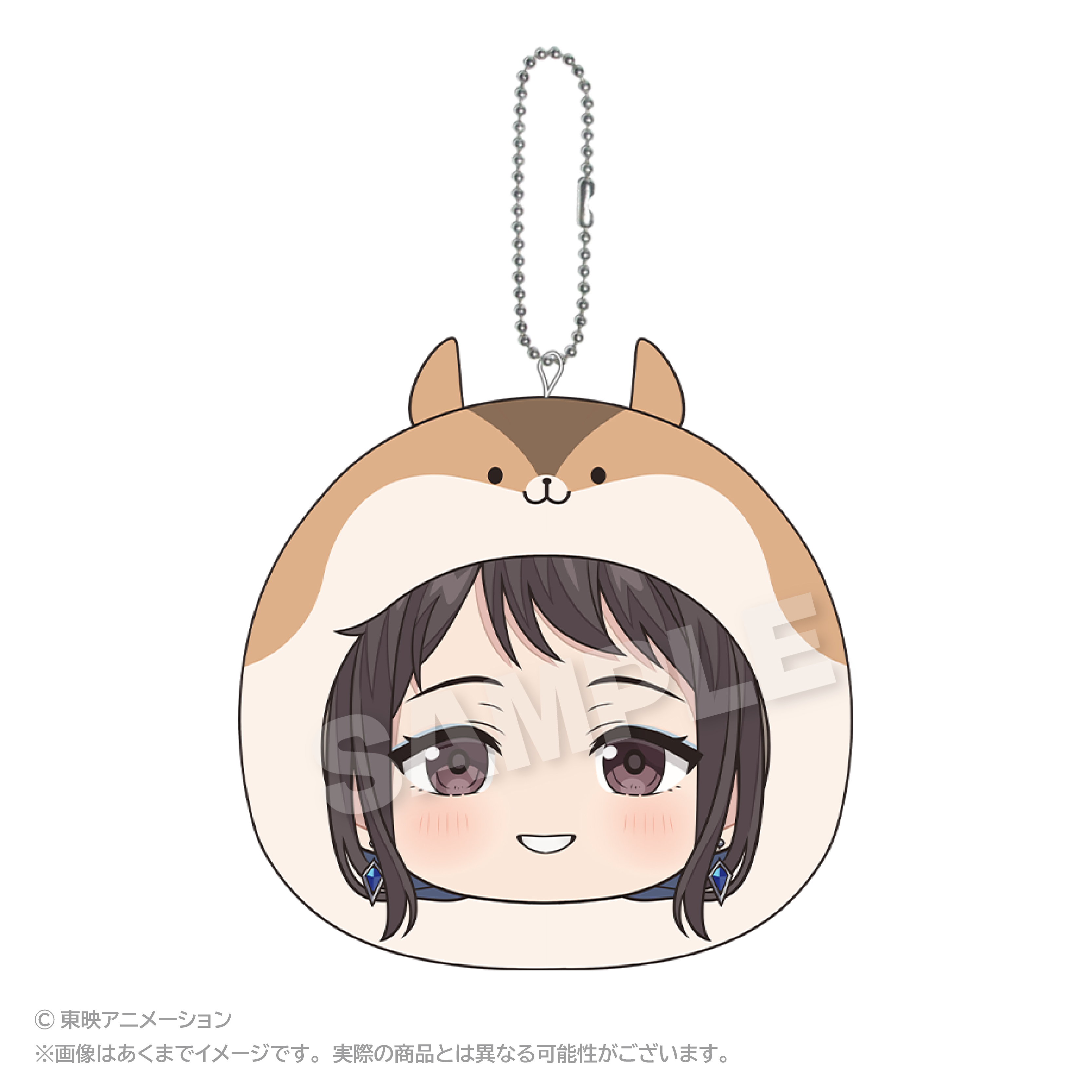 ガールズバンドクライ まるめいつクッションキーホルダー Vol.2 リン - 公式商品画像 | AniSmile