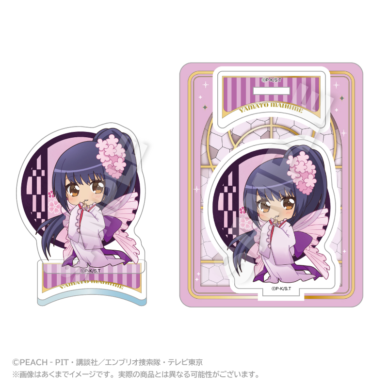 しゅごキャラ! ミニキャラアクリルマスコット まるまどver. ヤマトマイヒメ - 公式商品画像 | AniSmile