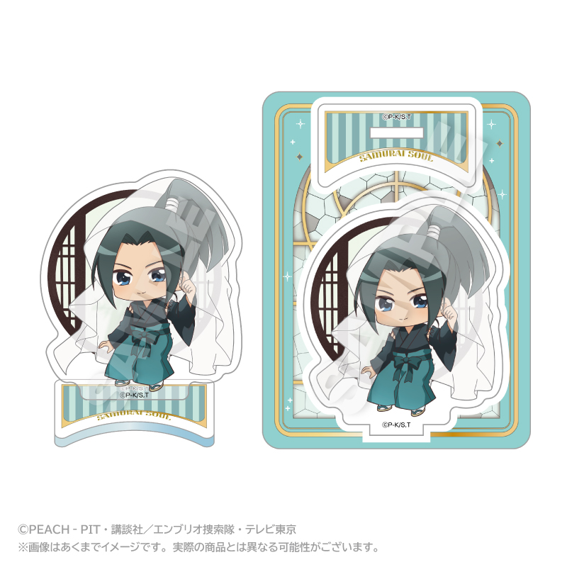 しゅごキャラ! ミニキャラアクリルマスコット まるまどver. サムライソウル - 公式商品画像 | AniSmile