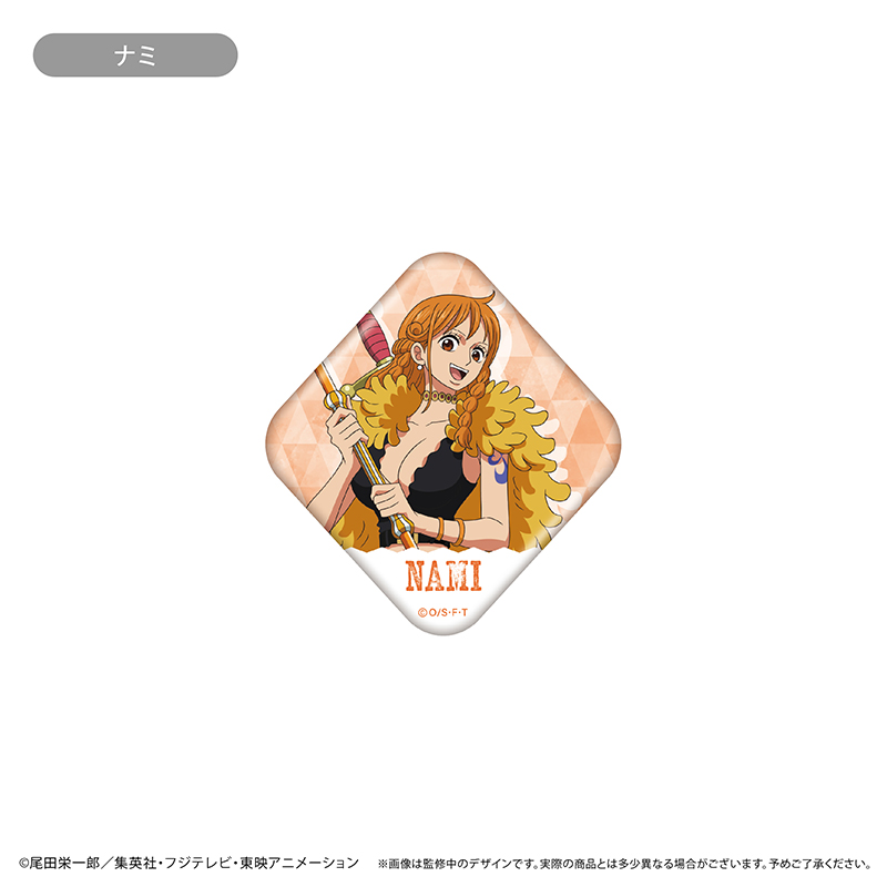 ONE PIECE 缶マグネット エルバフ Ver. ナミ - 公式商品画像 | AniSmile
