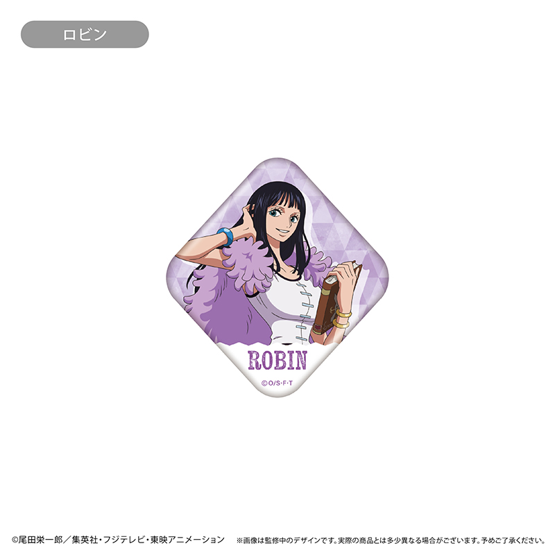ONE PIECE 缶マグネット エルバフ Ver. ロビン - 公式商品画像 | AniSmile