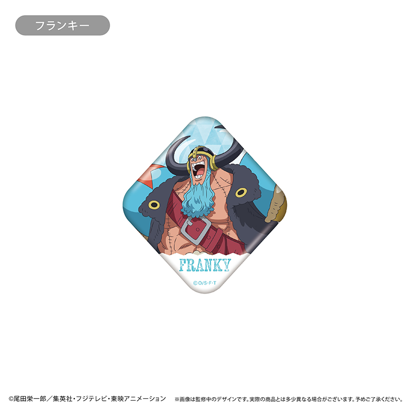 ONE PIECE 缶マグネット エルバフ Ver. フランキー - 公式商品画像 | AniSmile