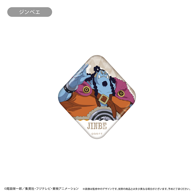ONE PIECE 缶マグネット エルバフ Ver. ジンベエ - 公式商品画像 | AniSmile
