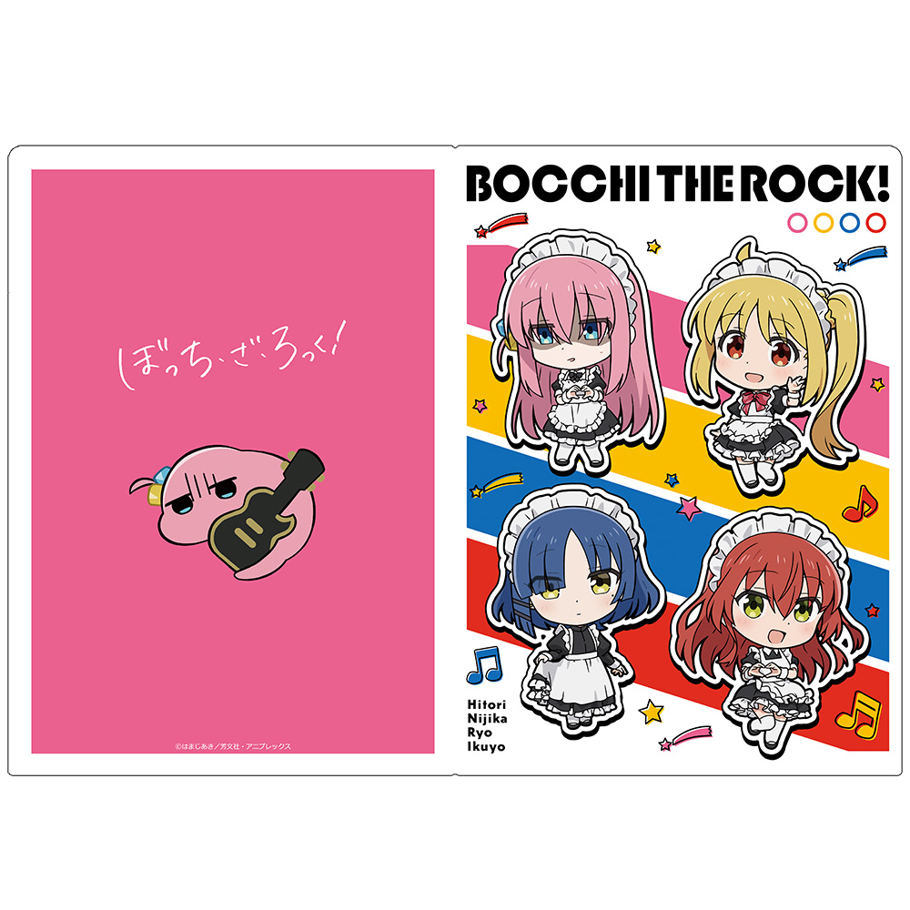 ぼっち・ざ・ろっく! クリアファイル ひとり&虹夏&リョウ&郁代&下北沢のツチノコ 画像 4 | AniSmile