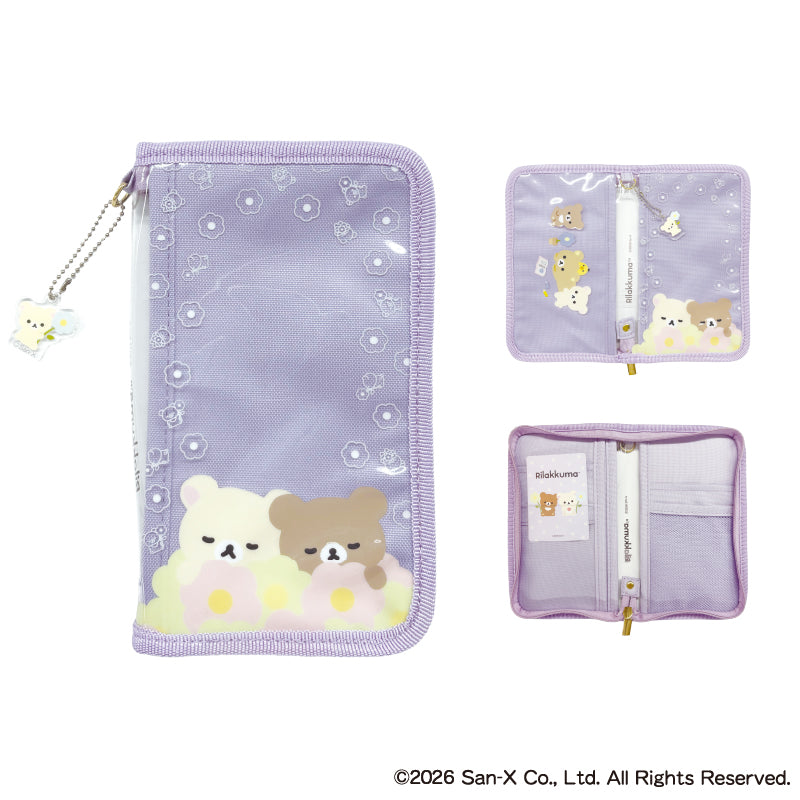 リラックマ マルチデコレーションケース パープル - 公式商品画像 | AniSmile