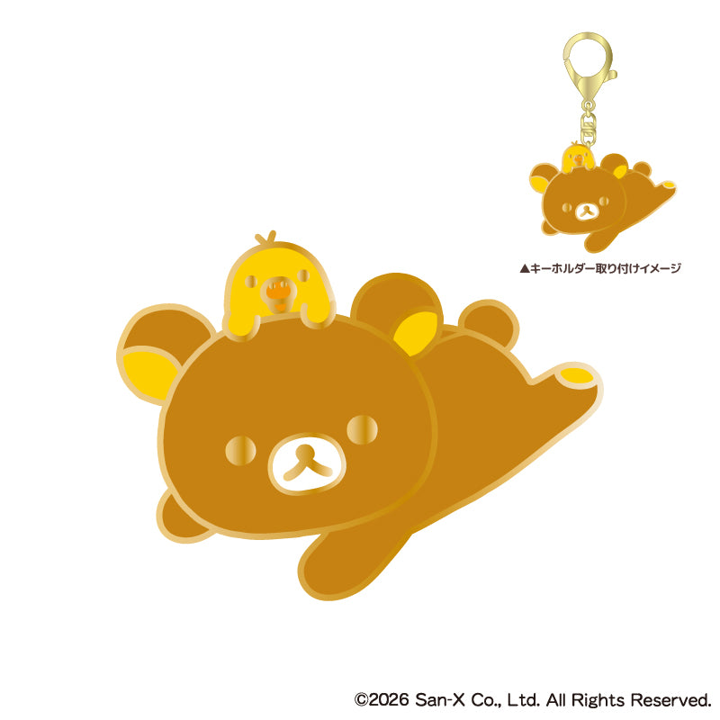 リラックマ ピンズキーホルダー リラックマ&キイロイトリ - 公式商品画像 | AniSmile