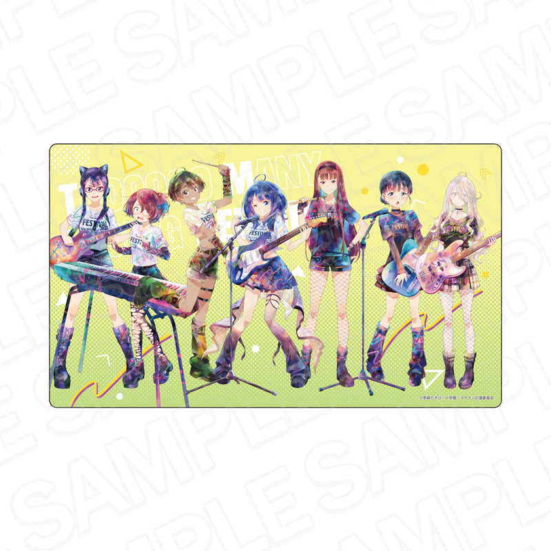 負けヒロインが多すぎる! ラバーデスクマット PALE TONE series TSUWABUKI FES ver. - 公式商品画像 | AniSmile