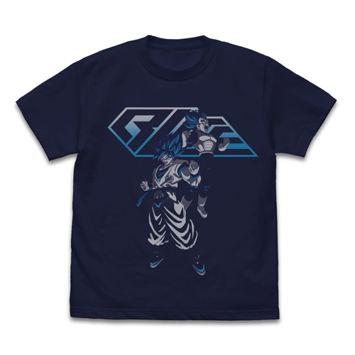 ドラゴンボール超 ブロリー 超サイヤ人ブルー 悟空&ベジータTシャツ/NAVY-S - 公式商品画像 | AniSmile
