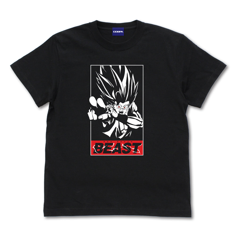 ドラゴンボール超 スーパーヒーロー 孫悟飯(ビースト)Tシャツ/BLACK-S - 公式商品画像 | AniSmile